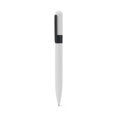 ELSIE ROUND. Metal ballpoint (60 recycled) with rounded design